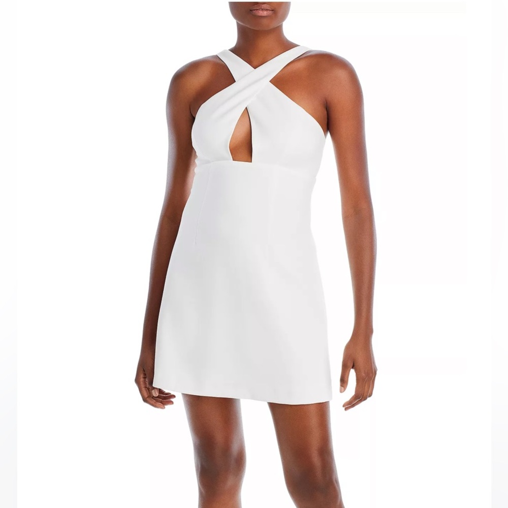 FRENCH CONNECTION
Crossover Cutout Dress
